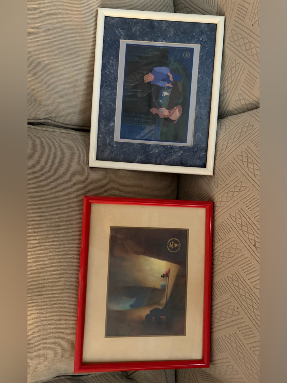 Disney Lithographs Pocahontas and Sorcerer’s Apprentice Fantasia